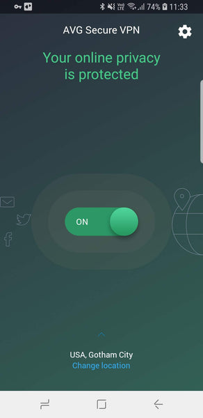 AVG Secure VPN Multi-Devices - 10 Devices - 1 Year