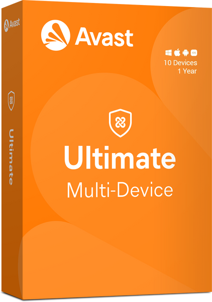 Avast Ultimate Multi-Devices - 10 Devices - 1, 2, 3 Year