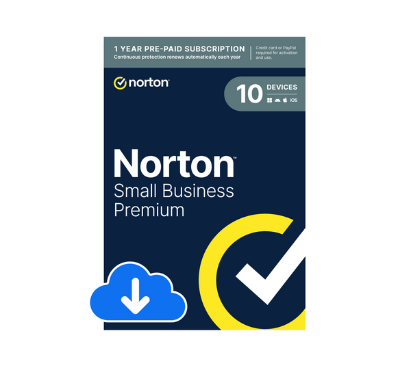 Norton Small Business Premium 10 Device 1 Year