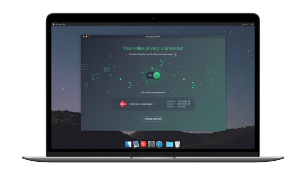 AVG Secure VPN Multi-Devices - 10 Devices - 1 Year