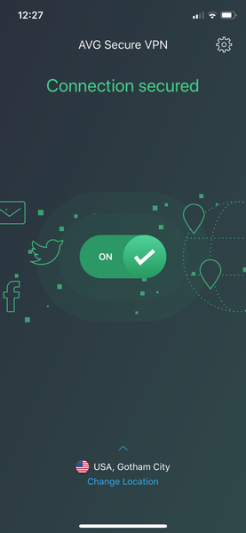 AVG Secure VPN Multi-Devices - 10 Devices - 1 Year