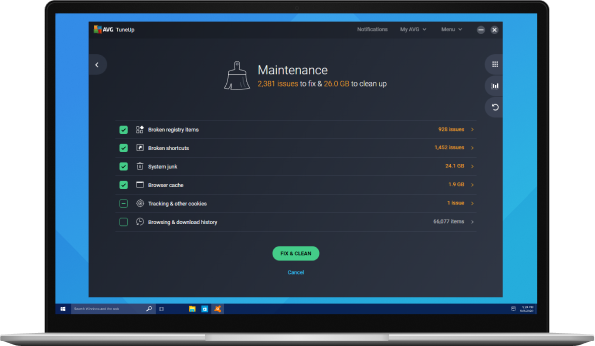 AVG TuneUp Multi-Devices 10 Devices - 1 Year