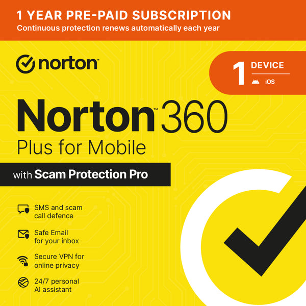 Norton 360 Plus for Mobile