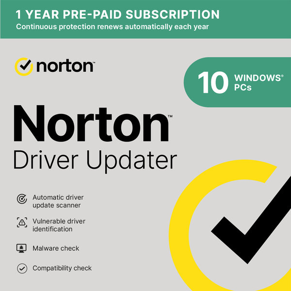 Norton Driver Updater 10 Devices