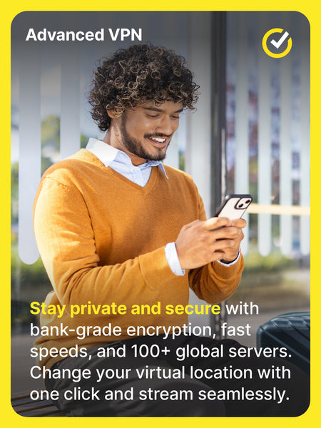 Norton AntiVirus Plus 2026 – 1 Device – 12 Months Scam Protection | Password Manager | 2 GB Cloud Backup