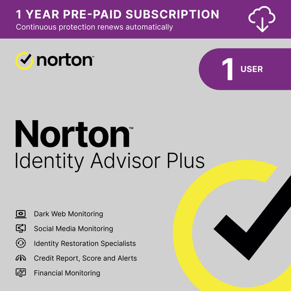 Norton 360 Deluxe 2026 – 5 Devices + Identity Advisor Plus – 12 Months VPN | 50 GB Cloud Backup | Identity Protection