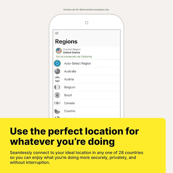 Norton VPN Standard 2025 5 Devices - 12 Months
