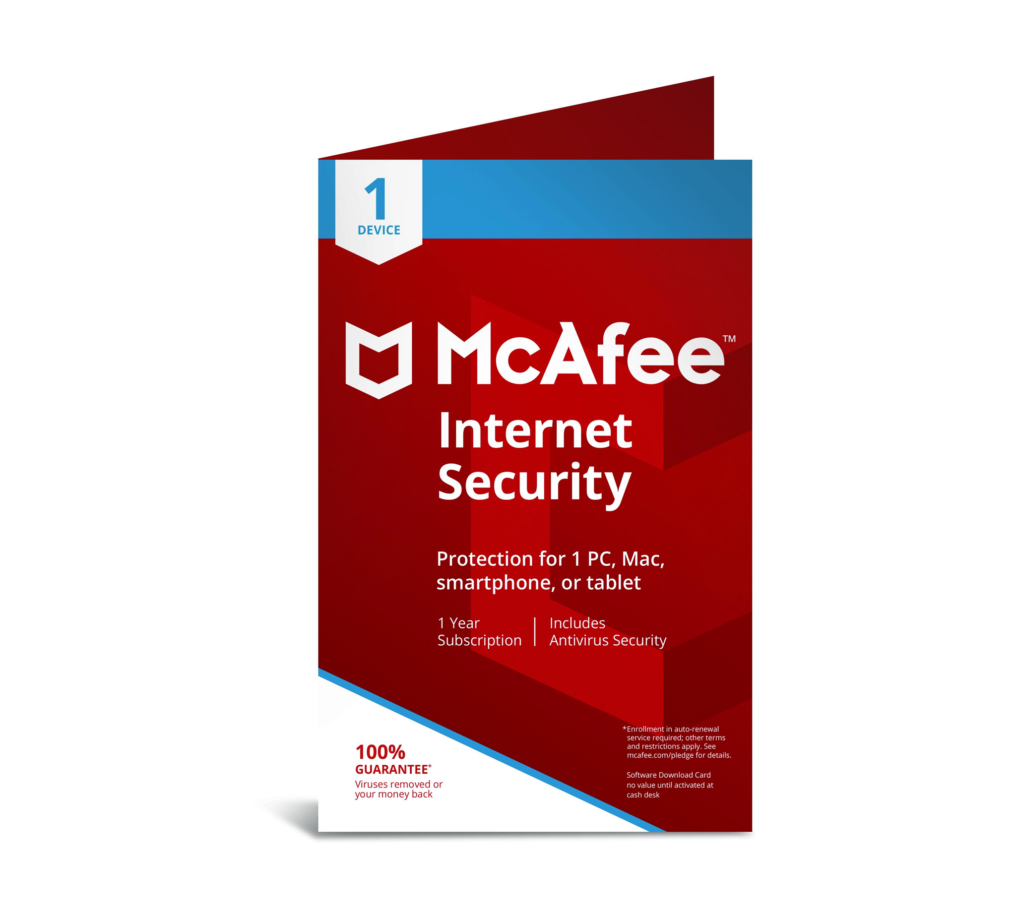 McAfee Internet Security 2018 Antivirus - 1 Device