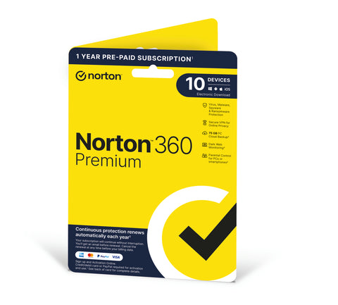 Norton 360 PREMIUM 10 Devices
