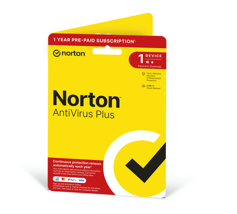 Norton AntiVirus Plus 1 Device